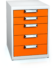 Unterbaublöcke UNI für Werkbänke 662 x 480 x 600 - 5x Schubladen